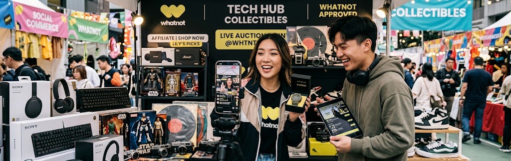 How 3C & Collectibles Brands Scale via Whatnot & Creator Affiliate Partnerships